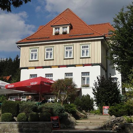 Gasthaus Brockenhexe Mit Restaurant & Cafe Schierke Exterior foto
